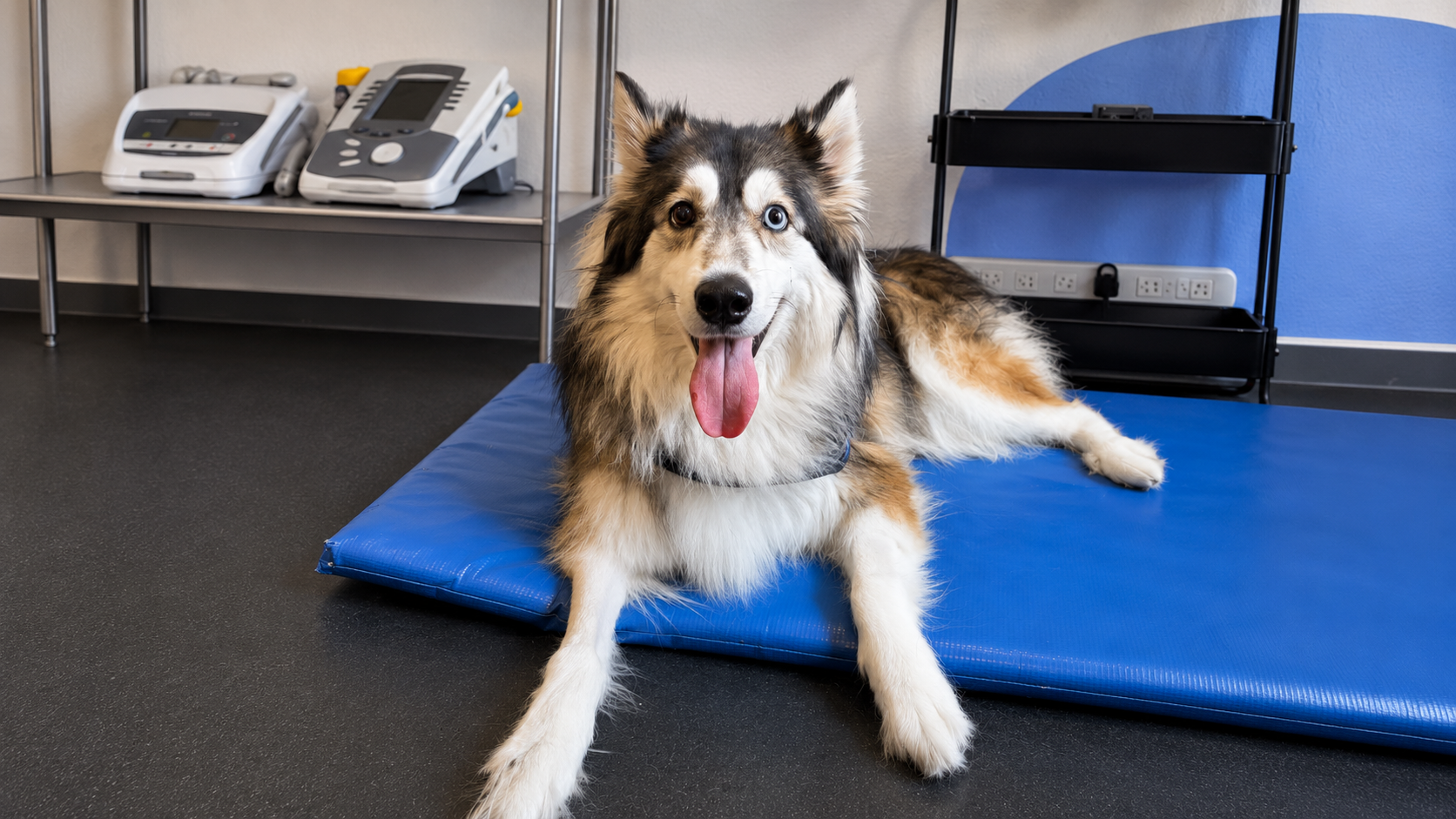 Paciente canino en las instalaciones de RPM Center